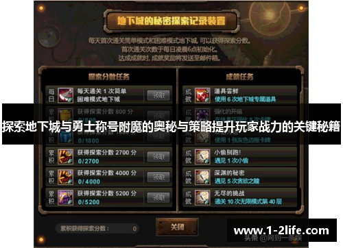 探索地下城与勇士称号附魔的奥秘与策略提升玩家战力的关键秘籍